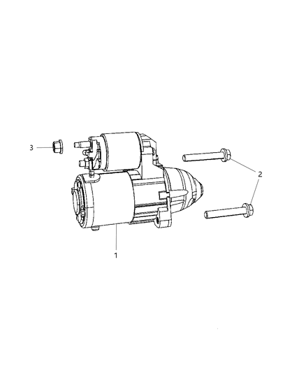 2007 Dodge Caliber Starter Diagram