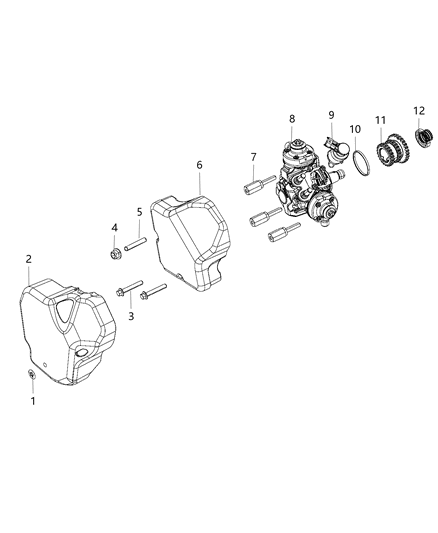 2014 Chrysler 300 Fuel Injection Pump Diagram