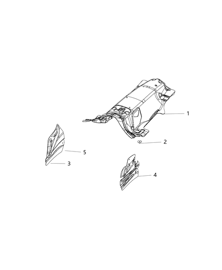 2014 Jeep Grand Cherokee Insulation Under Body Diagram