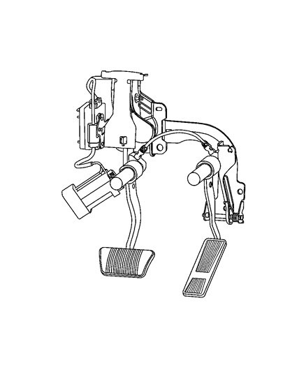 2002 Jeep Grand Cherokee Brake Pedal Diagram