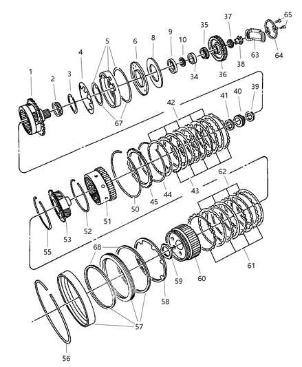 2005 Chrysler Pacifica Gear Train Diagram