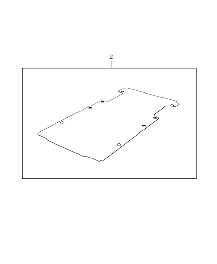 2014 Ram ProMaster 2500 Conversion Kit, Cargo Diagram 4