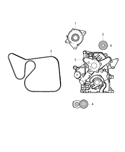 2014 Dodge Viper Generator/Alternator & Related Parts Diagram