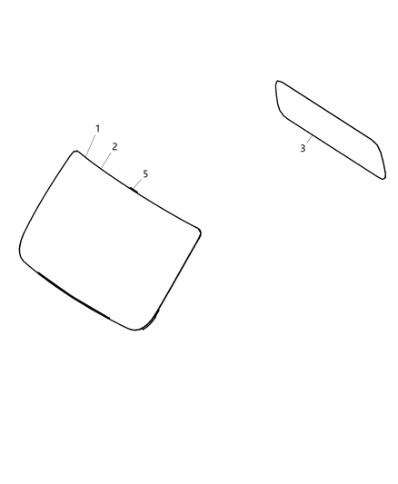 2021 Ram ProMaster 3500 W/SHIELD Diagram for 68508744AA