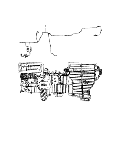 2019 Ram 1500 Wiring - A/C & Heater Diagram