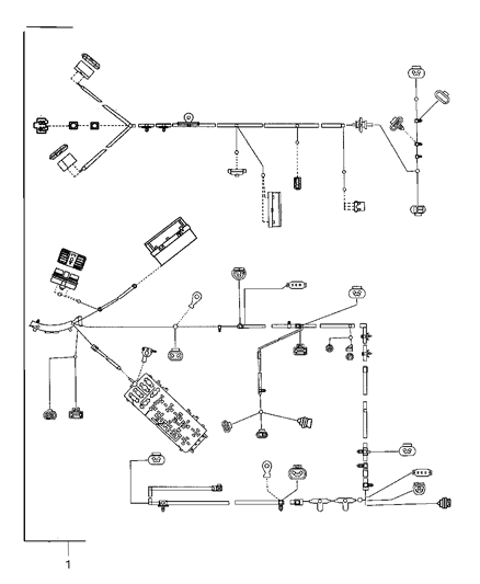 1999 Dodge Neon Wiring-HEADLAMP To Dash Diagram for 4793717AF