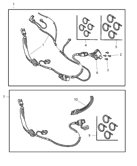 2003 Chrysler Town & Country Trailer Tow Harness Diagram