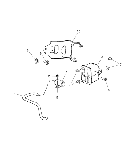 2007 Dodge Ram 3500 Vacuum Canister Diagram