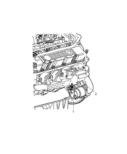 2006 Dodge Ram 1500 Starter Diagram 3