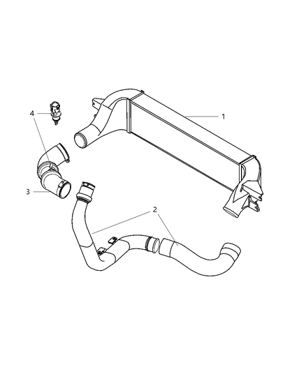 2004 Dodge Neon Charge Air Cooler Diagram