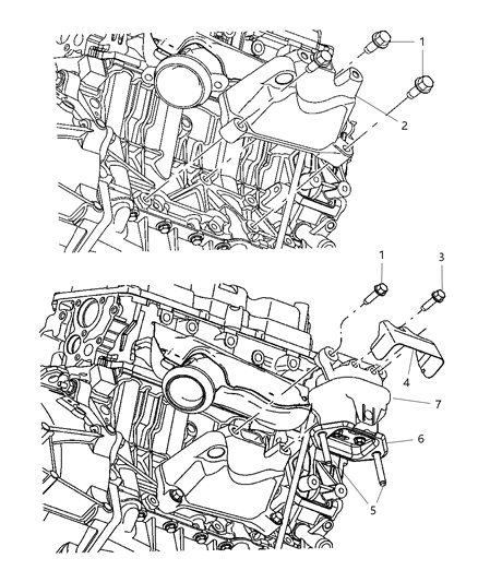 2008 Chrysler 300 Engine Mounting Diagram 6