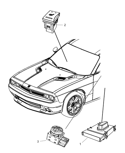 2011 Dodge Challenger Switches Seat Diagram