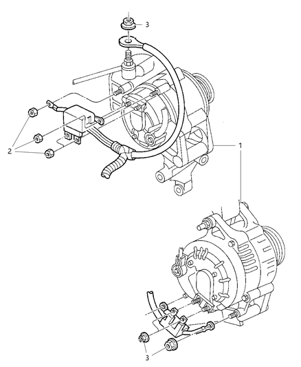 2001 Dodge Durango Alternator Diagram