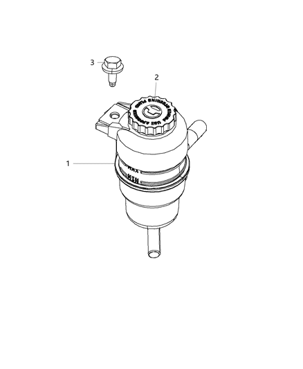 2017 Dodge Journey Power Steering Reservoir Diagram