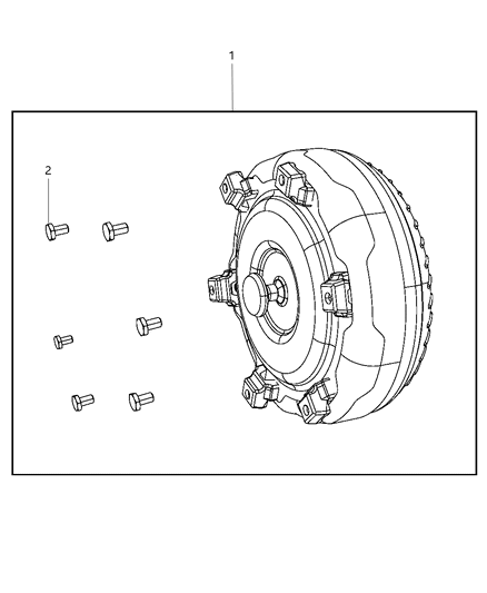 2020 Ram 3500 Cab Chassis Torque Converter Diagram 1
