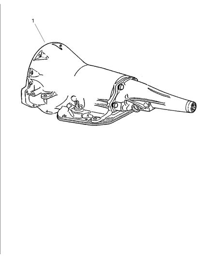1997 Dodge Ram Wagon Transmission Diagram 1