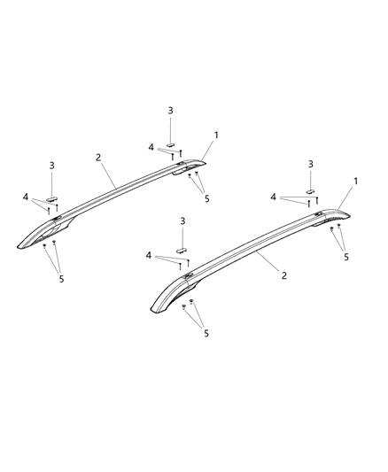 2018 Jeep Cherokee Roof Rack Diagram