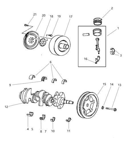 1997 Dodge Grand Caravan Converter-Torque Diagram for R4797476