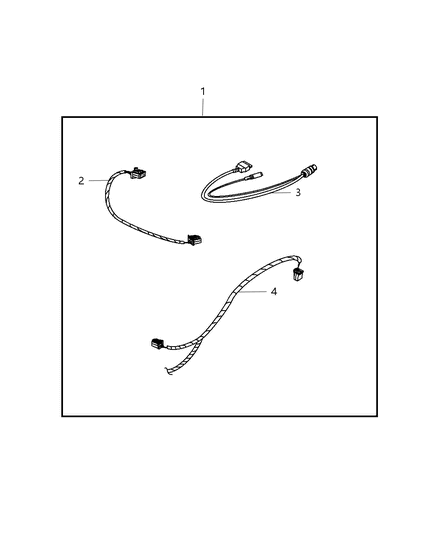 2007 Jeep Liberty Module Kit - Ipod Adapter Diagram