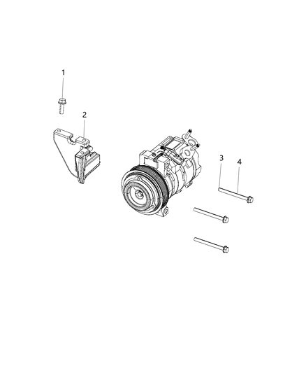 2014 Dodge Journey Compressor Mounting Diagram 2