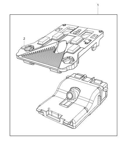 2021 Jeep Cherokee Camera System Diagram 1