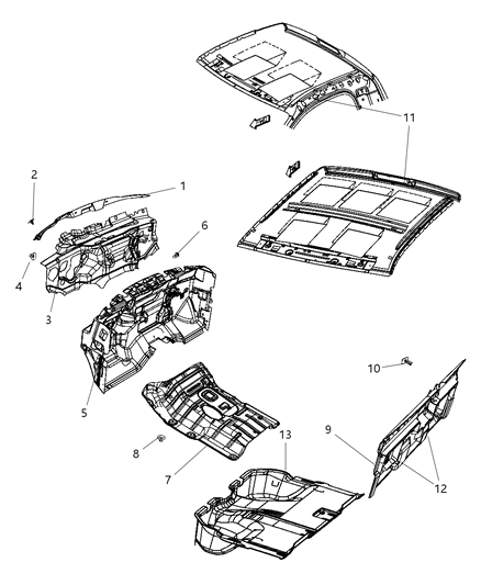 2014 Ram 5500 Silencers Diagram