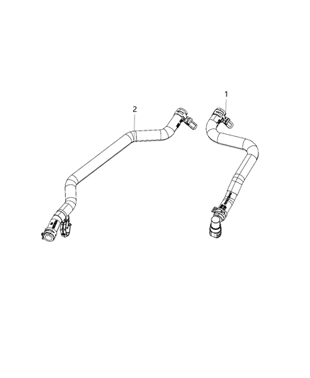 2019 Ram 3500 Pickup Heater Plumbing Diagram 2