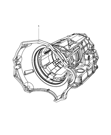 2010 Dodge Ram 3500 Pickup Case Diagram