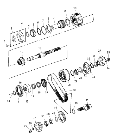 2000 Jeep Grand Cherokee Gear Train Diagram 2