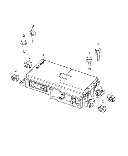 2020 Jeep Cherokee TELEMATICS Diagram for 68436275AA