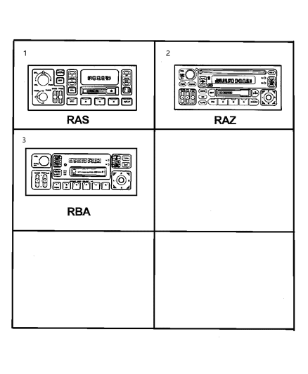 2000 Dodge Durango Amplifier-Radio Diagram for 56043029AE