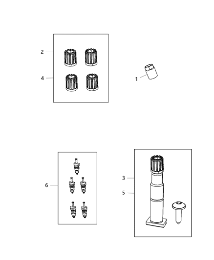 2016 Ram 3500 Tire Monitoring System Diagram