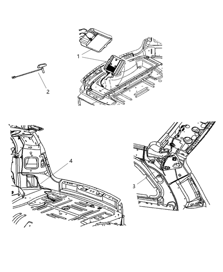 2006 Chrysler Pacifica Satellite Radio System Diagram