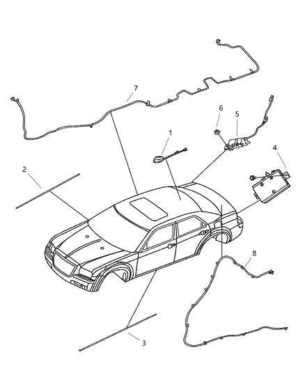 2007 Dodge Charger Antenna Diagram