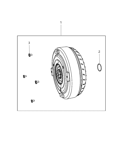 2011 Ram 3500 Torque Converter Diagram 1