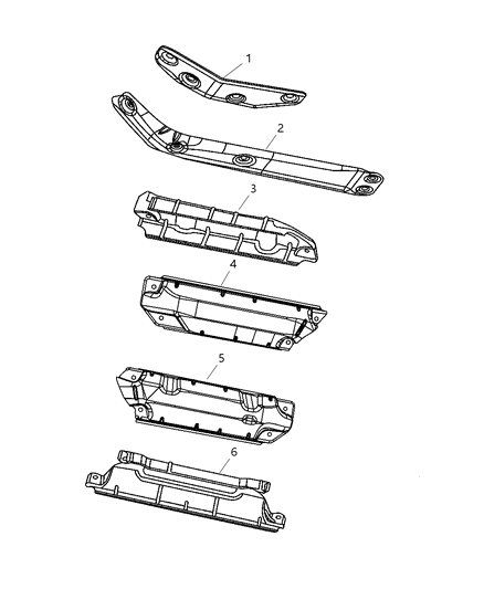 2007 Chrysler Aspen Heat Shields Diagram