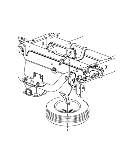 2009 Dodge Ram 3500 Spare Tire Diagram