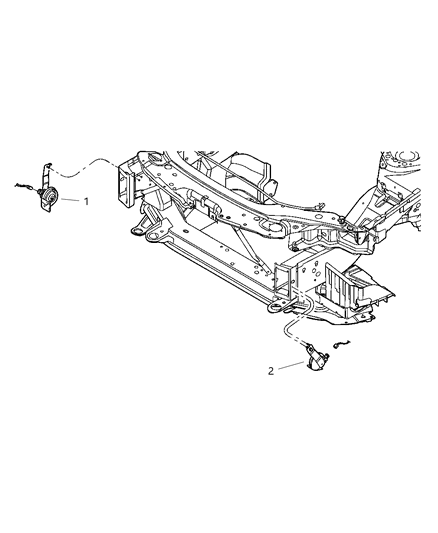 2002 Chrysler Sebring Horns Diagram