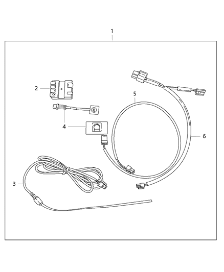 2014 Dodge Charger Light Kit, Interior Diagram