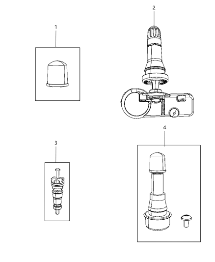 2018 Ram 3500 Tire Monitoring System Diagram