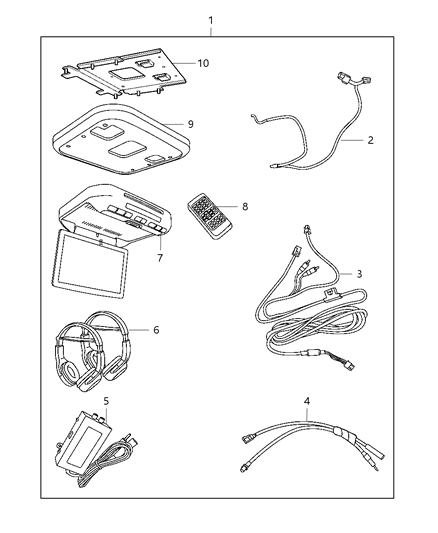 2012 Ram 1500 Media System Diagram