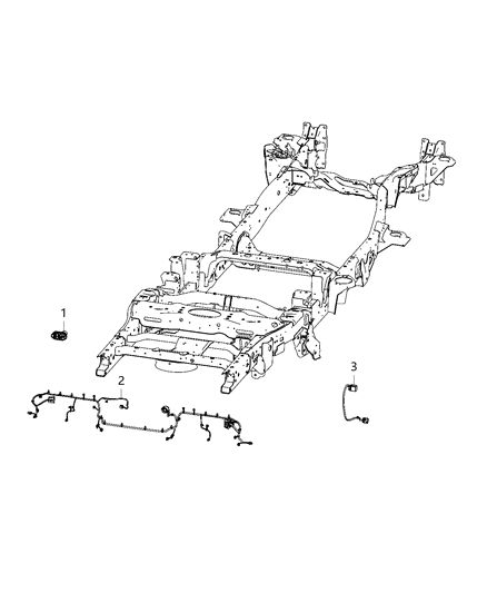 2020 Ram 2500 Wiring - Chassis & Underbody Diagram 3