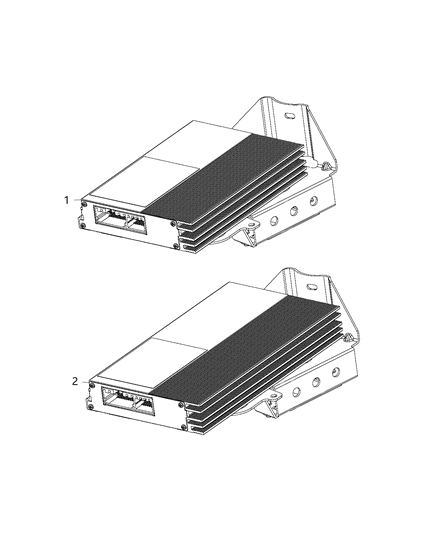 2019 Ram 1500 Amplifier, Audio Diagram