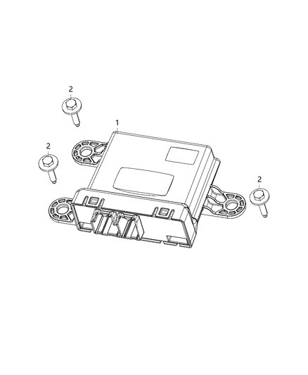 2021 Jeep Gladiator Modules, Gateway Diagram