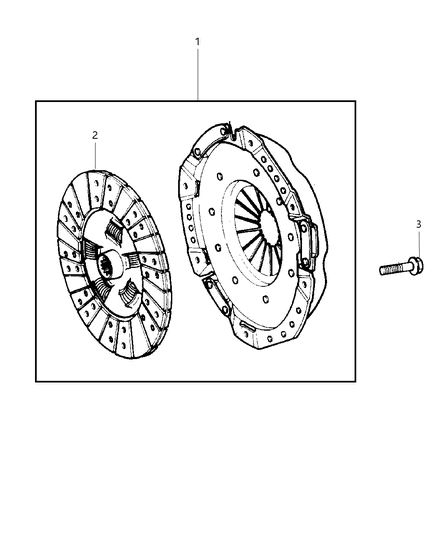 2011 Jeep Liberty Clutch Assembly Diagram