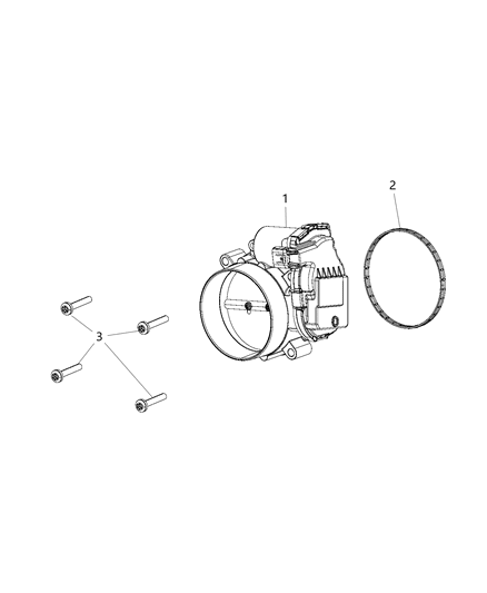 2017 Dodge Challenger Throttle Body Diagram 2