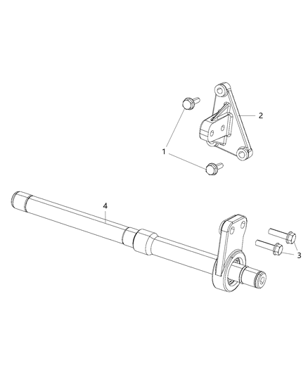 2019 Dodge Journey Front Axle Shafts Diagram 2