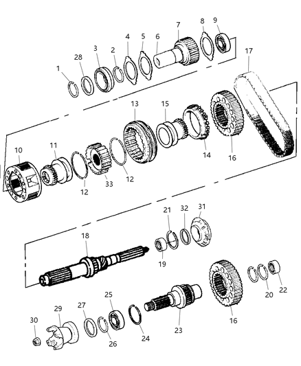 2009 Dodge Ram 3500 Gear Train Diagram 2