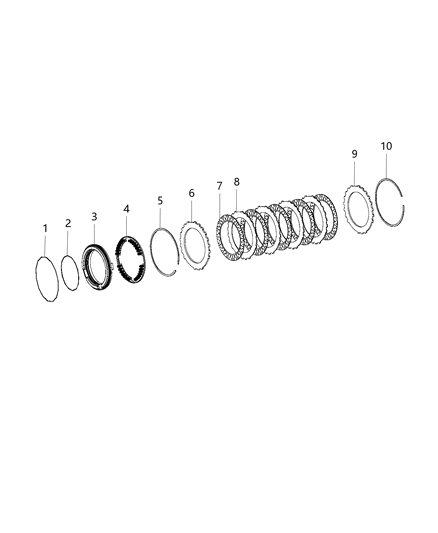 2014 Ram 5500 Seat-Spring Diagram for 68269659AA