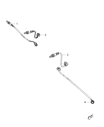 2015 Dodge Viper Oxygen Sensors Diagram